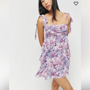 Reformation Avni mini dress in S